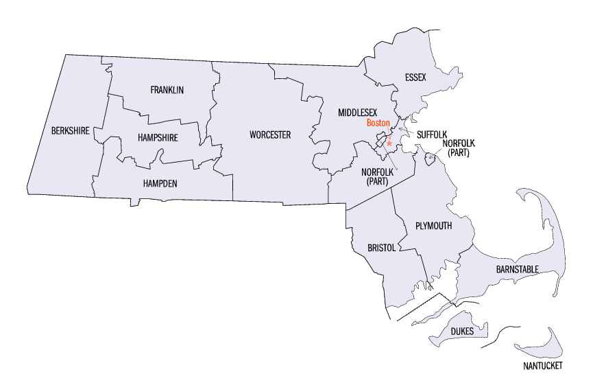 Distribution Map of MA